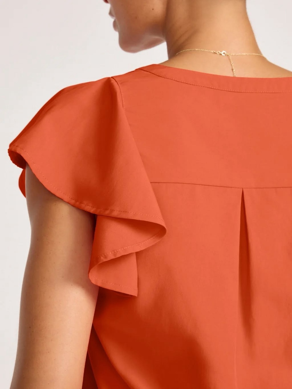 Brochu Walker The Darya Top in Arancia Orange NWT Size S - Picture 5 of 8
